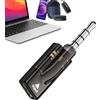 Generico Adattatore Per Cuffie,Adattatore Da Type-C Femmina A 3.5mm Jack - Convertitore Audio Connettore | Per Cuffie Dispositivi Mobili Tablet Automobili Smartphone Elettronica