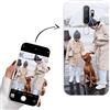 Yoedge Cover Personalizzata per OPPO A5 2020 / A9 2020 6,5 Personalizzato con Foto Immagine Testi Disegni Custodia Personalizzabile Regalo Album Personalizzabili Nero Bianco per OPPO A9 2020