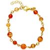 TOSCANA BY ETRUSCA Bracciale in argento 925 con pietre naturali