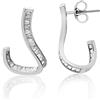 LUXURY MILANO Orecchini in argento 925 con zirconi