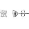 LUXURY MILANO Orecchini a lobo in argento 925 con zirconi