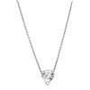 LUXURY MILANO Collana con pendente cuore in argento 925