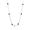LUXURY MILANO Collana con pendente croce in argento 925