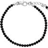 LUXURY MILANO Bracciale a perline in argento 925