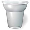 Generico 200 Bicchieri plastica CAFFE' da 70 cc | VARI COLORI | bicchierini da caffè 70ML varie pezzature MADE IN ITALY (Argento)