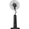 BLACK+DECKER - Ventilatore a piantana con nebulizzatore 75W | 3 velocità | Display digitale | Oscillante | Telecomando | Serbatoio 2L