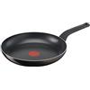 Tefal Easy Cook & Clean - Padella 28 cm, antiaderente, compatibile con tutti i fuochi, tranne induzione, 550 g