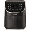 Ariete Airy Fryer 7L 4627, Friggitrice ad Aria 7L, Timer da 60 Minuti, LCD e Touchscreen con 12 Modalità di Cottura, Funzione Max Crisp, Temperatura Massima 200° C, Capacità 2Kg, 1700W, Nero