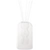 Brandani 51703 DIFFUSORE DI FRAGRANZA BUBBLE TRASPARENTE VETRO C/BASTONCINI FIBER WOOD, 11x17.5h cm