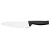 Fiskars Coltello da cuoco, Hard Edge, Design Elegante, Lunghezza totale: 33,1 cm, Acciaio Inossidabile/Plastica, 1051747