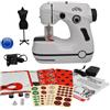 Miraculous Mini macchina da cucire Miraculous Ladybug, Marinette - per bambini, doppia velocità, portatile, con adattatore per tessuti Europa - M02106 - Wyncor