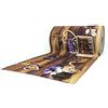 PELLECCHIA COLORI Tappeto Cucina Antiscivolo Lavabile in Vinile | Made in Italy | Passatoia Antimacchia in PVC/COTONE Interni e Esterni Stampa Digitale LAVANDA CUOR CARRETTO|Tappeti Runner Lungo in Gomma (52 x 200)