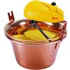 Ardes AR2460 Paiolo in Rame per Polenta e Marmellata per 4/7 persone, Ø 26 cm