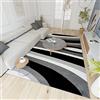 Mazovia Tappeto Salotto Moderne e Classico Pelo Corto - Tappeti Soggiorno Turchi Originali - Tappeti Camera da Letto - Tappeti Salotto Grandi Dimensioni - Grigio 250 x 300 cm