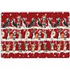 MIAOMANSENSTORE Boxbit Zerbino Chihuahua, Zerbino di benvenuto per albero di Natale con fiocco di neve Merry Christmas di Chihuahua decorazioni casa Regali