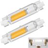 Dvnoua R7S LED 78mm Dimmerabile 20W, Lampadine R7S LED 78mm Equivalente a 200W Lampada Alogena, Lampadina Bianco Freddo 6000K 2000LM, Nessun Sfarfallio, lluminazione Fascio 360°, 2pcs