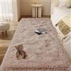 GOUTUI Tappeto Morbido 50 x 200 cm Soffice Antiscivolo Tappeto a Pelo Lungo Moderno Soffice e Super Morbido Adatto per Soggiorno Camera da Letto e Cameretta, Beige