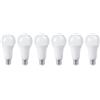 YASTA 6 Pezzi Lampadina Led 20W Luce Naturale E27 A65L Bulbo Bianco Opaco