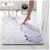 Ergocar Tappeti Bagno Super Assorbenti, Tappetino Da Cucina Antiscivolo, Resistente All'usura Morbido Tappetino da Bagno, per Bagno, Cucina, Camera da Letto(Pattern di Marmo)