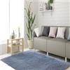 STGAO Tappeto Salotto 70 x 150 cm Lavabile Tappeto Moderno da Soggiorno Sostenibile per Grandi Dimensioni Salotto Moderno Cameretta Bimba, Grigio