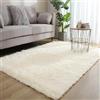 YSPZDQ Tappeto Peloso Camera da Letto, Tappeto Morbido Salotto Shaggy Moderno, Tappeto Pelo Lungo Lavabile, Tappeto Scendiletto Camera Da Letto per Soggiorno Cameretta, Tappetino Antiscivolo(B,60 x 120 cm)