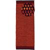 carpetfine Tappeto a tessitura Kilim Mia passatoia Rosso 80x300 cm | Tappeto moderno per soggiorno e camera da letto