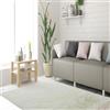 STGAO Area Rugs 85 x 210 cm Dimensioni Diverse Tappeto Morbido e Soffice Facile da Mantenere per Soggiorno, Camera da Letto, Ufficio,Esterni, Corridoio, Bianco
