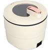 FLEXMAN Cuociriso Elettrico, Cuociriso Scalda Riso da 1,8 Litri, Pentola Elettrica a Doppi Strati Antiscottatura Antiaderente per Noodles Zuppa Stufato Cottura a Vapore