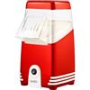 Simeo Macchina per popcorn ma fresca, 1200 W, senza materiale grasso rosso fmp350