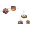 CUSTOM PRINT SHOPPING KIT PREPRAZIONE per PANETTONE O COLOMBA CON SPILLONE IN Acciaio da 50 CM IDEALE PER LA FASE DI RAFFREDDAMENTO - (2 SPILLONI+10 BUSTE)