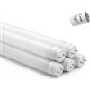 Area illumina Tubi LED T8 G13 60/90/120/150 cm - Alta Efficienza - 4000K Luce Naturale o 6000K Luce Fredda - Starter Incluso - 360° - Vetro (5, 90 cm Luce Naturale 4000K)