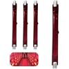 Generico R7S Lampada Alogena 118mm 300W Dimmerabile, Lampadina Riscaldante Rosso Risparmio Energetico COB Lineare Luce 300Lm, Illuminazione Fascio 360° Lampadine Infrarossi R7S, Nessuno Sfarfallio, 4 Pezzi