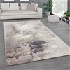 Paco Home Tappeto da soggiorno moderno a pelo corto in colori pastello, motivo vintage motivo galassia, Dimensione:120x170 cm, Colore:Beige 2