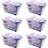 Generic SET 6 vaschette 400 ml assorbi umidità anti odore deumidificatore sali per bagno cucina camper caravan roulotte ripostiglio dispensa armadio - INODORE