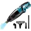 EagerMinds Aspirapolvere a batteria per batterie Makita da 18 V (senza batteria e caricatore), 8000 Pa con bocchetta a lancia, bocchetta per imbottitura, contenitore per aspirapolvere da 0,6 l, aspirapolvere