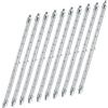 Amslight Set di 10 bastoncini alogeni R7S, 189 mm, 1000 W