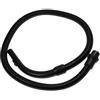 vhbw tubo di ricambio flessibile compatibile con Miele S715-1, S716-1, S7151, S7161, S7181, S716, S717, S718 aspirapolvere - 1,8 m + impugnatura