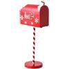 Baoblaze Cassetta postale natalizia, decorazione natalizia, cassetta delle lettere, decorativa, ornamento, facile da installare, postale con lettere di Natale