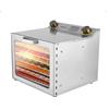 EUAIIPull Essiccatore in acciaio inox, 400 W, disidratatore per alimenti con 8 griglie, disidratatore con timer e regolatore di temperatura 30 - 90 °C, essiccatore per frutta, funghi, carne, erbe aromatiche