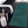 Siunwdiy Tappeto da Cucina Verde scuro 2 metri Motivo a righe Tappeto Passatoia Corridoio Tappeto Cucina Antiscivolo Lavabile Tappeti Runner Lungo Tappeto per Cucina,Camera，60x200cm
