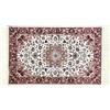 Markotex Tappeto da Camera in Viscosa (scendiletto - salotto: classico, orientale) - (Cream, 75x140)