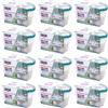 Generico SET 12 vaschette 400 ml assorbi umidità profumate MUSCHIO BIANCO anti odore deumidificatore sali per bagno cucina camper caravan roulotte ripostiglio dispensa armadio