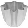 mille idee Stampo Pandoro 1 kg in Alluminio - Forma Stellata Tradizionale per Pandoro Fatto in Casa - Stampo da Forno Professionale Antiaderente Naturale - Ideale per Dolci Natalizi