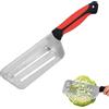 BOXOB Taglierina a julienne a doppia lama, in acciaio inox, per insalata di cavolo e crauti, coltello professionale per tagliare verdure e lattuga, per cucina e ristoranti