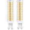 EIMOPE Lampadina G9 LED 15w Dimmerabile, G9 LED Lamp 15W equivalente a G9 100W 120W Lampada Alogena, Bianco Caldo 3000K, 1500LM, per Applique da Cucina Plafoniere, lluminazione Fascio 360°, 2 Pezzi