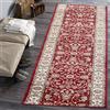 Carpeto Rugs Tappeto Cucina Orientale Floreale Pelo Corto - Tappeto Corridoio - Tappeto Passatoia Cucina - Tappeti Cucina - Tappeto per Cucina Moderni - Rosso Bordeaux 1-100 x 200 cm