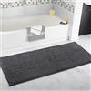 FYUN Tappeto da bagno extra large, tappetino da bagno lungo, ultra morbido in ciniglia, antiscivolo e assorbente, tappetino per bagno, camera da letto, cucina, 40 x 60 cm