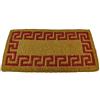 Casatessile Greca Imperiale Zerbino rettangolare 40X80 cm. - ROSSO