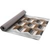 HomeLife Tappeto Cucina Antiscivolo Lavabile 52X350 Made in Italy | Passatoia Antimacchia in PVC Interni e Esterni Stampa Motivo Geometrico | Tappeti Runner Lungo in Gomma [350 cm]
