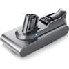 MUSM 25,2 V 6000 MAh, Compatibile Con Dyson, Batteria Ricaricabile V12, Compatibile Con Dyson, SV20 SV34 SV35 Absolute V12 Fluffy Cyclone V12 Aspirapolvere(1PCS 8.0)